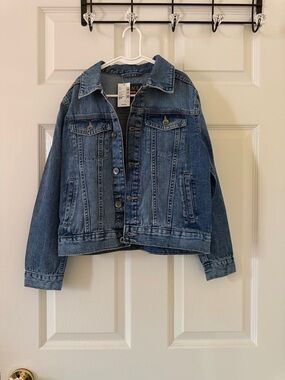 Classic Blue Denim Jacket Children’s Place Size 7/8